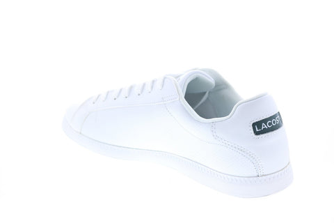 Lacoste Graduate 0721 2 Sma Mens White Leather Lifestyle Sneakers Shoes