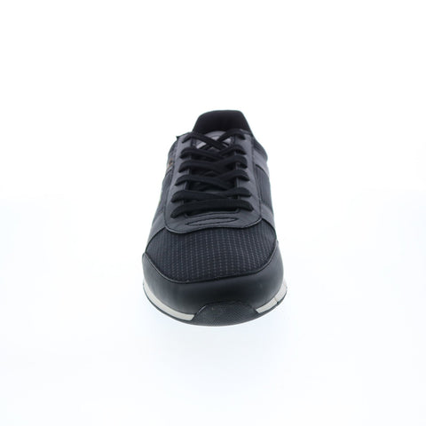 Lacoste Menerva Sport 0121 1 Cma Mens Black Canvas Lifestyle Sneakers Shoes