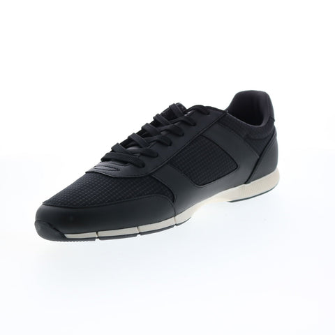 Lacoste Menerva Sport 0121 1 Cma Mens Black Canvas Lifestyle Sneakers Shoes