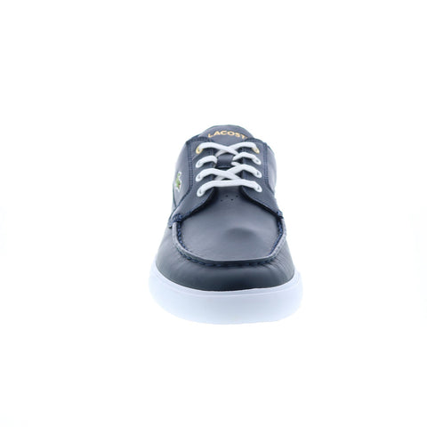 Lacoste Bayliss Deck 0121 1 CMA Mens Blue Leather Lifestyle  display picture 2