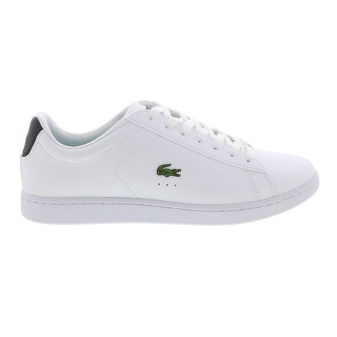 Lacoste Carnaby EVO 0121 2 Mens White Leather Lifestyle Sneakers Shoes