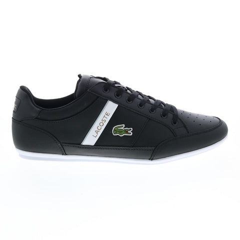 Lacoste Chaymon 0722 1 Cma Mens Black Leather Lifestyle Sneakers Shoes