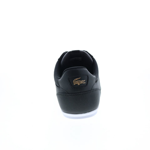 Lacoste Chaymon 0722 1 Cma Mens Black Leather Lifestyle Sneakers Shoes