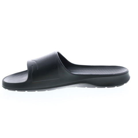 Lacoste Croco 2.0 1122 1 Cma Mens Black Synthetic Slides Sandals Shoes