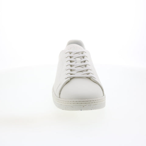 Lacoste Court Zero 0722 1 Mens Beige Leather Lifestyle Sneakers Shoes