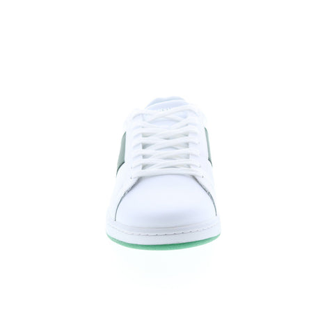 Lacoste Carnaby Evo 0722 3 Sma Mens White Leather Lifestyle Sneakers Shoes