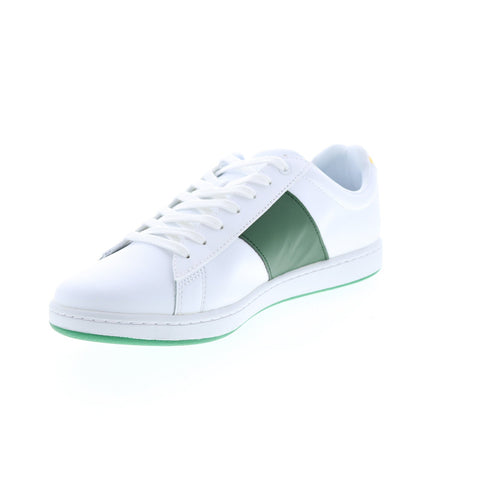 Lacoste Carnaby Evo 0722 3 Sma Mens White Leather Lifestyle Sneakers Shoes