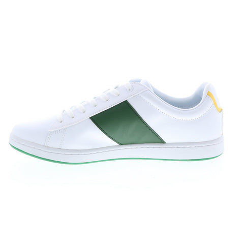 Lacoste Carnaby Evo 0722 3 Sma Mens White Leather Lifestyle Sneakers Shoes