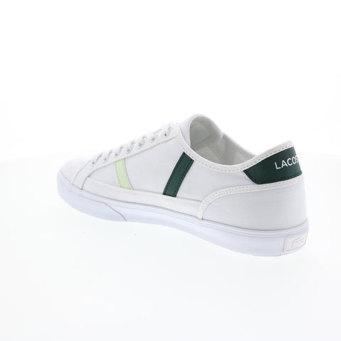 Lacoste Sideline Pro 222 4 Mens White Canvas Lifestyle Sneakers Shoes