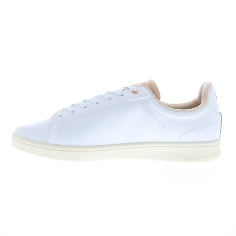 Lacoste Carnaby Pro 222 4 Womens White Leather Lifestyle Sneakers Shoes