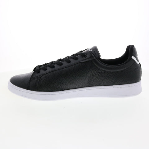 Lacoste Carnaby Pro 222 1 Mens Black Leather Lifestyle Sneakers Shoes