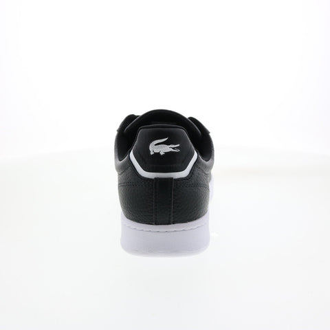 Lacoste Carnaby Pro 222 1 Mens Black Leather Lifestyle Sneakers Shoes