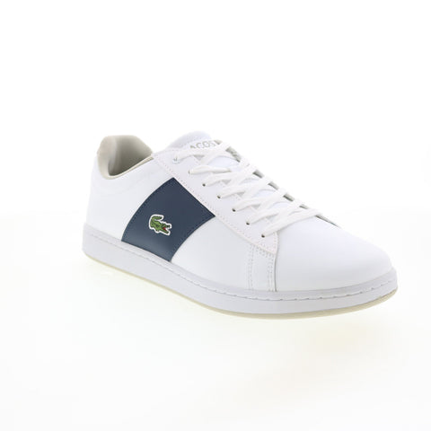Lacoste Carnaby EVO CGR 2225 Mens White Leather Lifestyle Sneakers Shoes