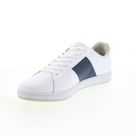 Lacoste Carnaby EVO CGR 2225 Mens White Leather Lifestyle Sneakers Shoes