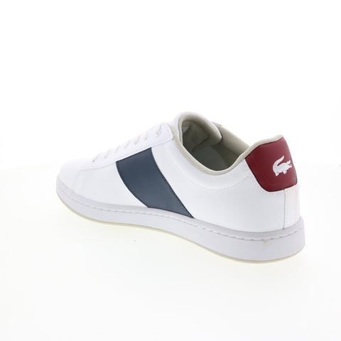 Lacoste Carnaby EVO CGR 2225 Mens White Leather Lifestyle Sneakers Shoes