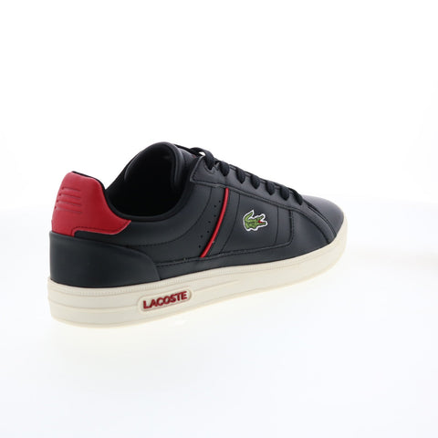Lacoste Europa Pro 222 1 7-44SMA00121B5 Mens Black Lifestyle Sneakers Shoes