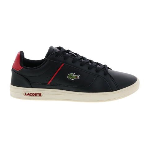 Lacoste Europa Pro 222 1 7-44SMA00121B5 Mens Black Lifestyle Sneakers Shoes