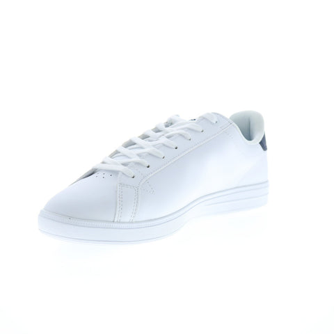 Lacoste Graduate Pro 222 1 Mens White Leather Lifestyle Sneakers Shoes