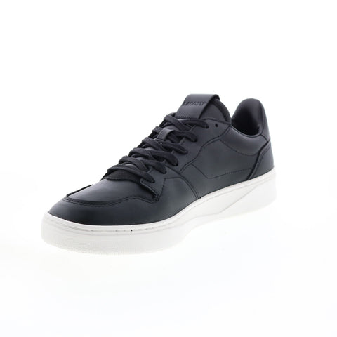 Lacoste Court-Lisse 222 1 Mens Black Leather Lifestyle Sneakers Shoes
