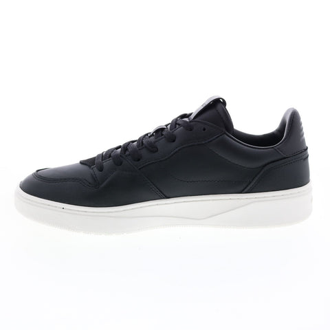 Lacoste Court-Lisse 222 1 Mens Black Leather Lifestyle Sneakers Shoes