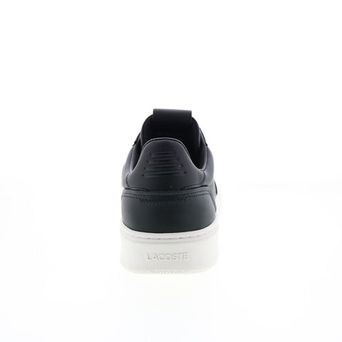 Lacoste Court-Lisse 222 1 Mens Black Leather Lifestyle Sneakers Shoes