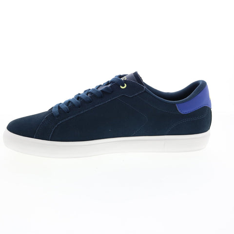 Lacoste Powercourt 222 1 7-44SMA0025J18 Mens Blue Lifestyle Sneakers Shoes