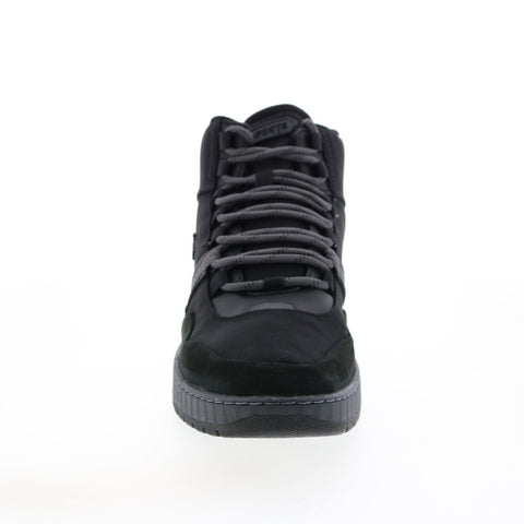 Lacoste T-Clip WNTR Mid 222 2 Mens Black Canvas Lifestyle Sneakers Shoes