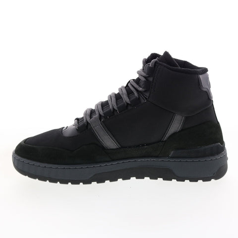 Lacoste T-Clip WNTR Mid 222 2 Mens Black Canvas Lifestyle Sneakers Shoes