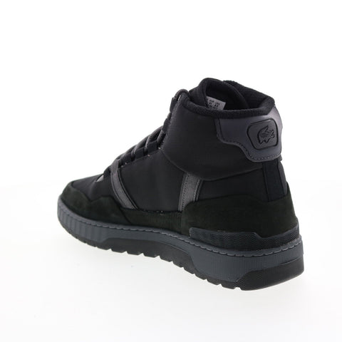 Lacoste T-Clip WNTR Mid 222 2 Mens Black Canvas Lifestyle Sneakers Shoes