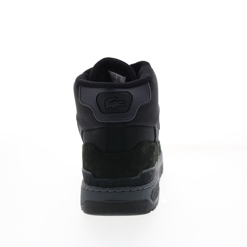 Lacoste T-Clip WNTR Mid 222 2 Mens Black Canvas Lifestyle Sneakers Shoes