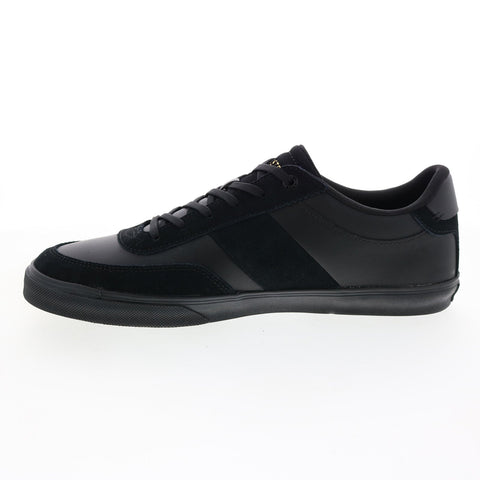 Lacoste Court-Master Pro 2222 Mens Black Leather Lifestyle Sneakers Shoes
