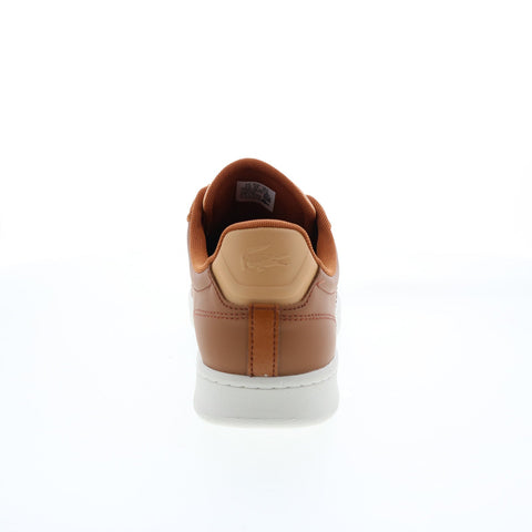 Lacoste Carnaby Pro 222 5 Mens Brown Leather Lifestyle Sneakers Shoes