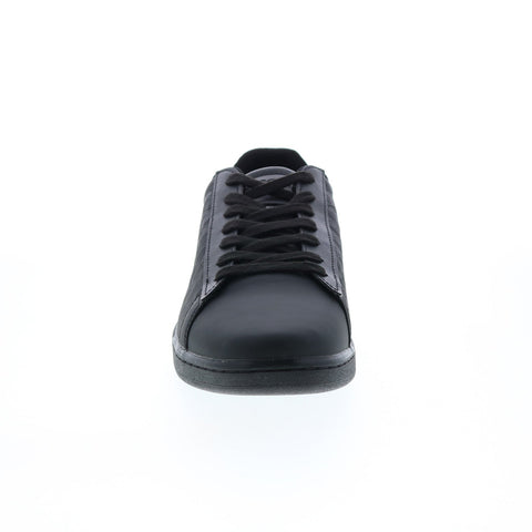 Lacoste Carnaby Evo 222 5 Sma Mens Black Leather Lifestyle Sneakers Shoes