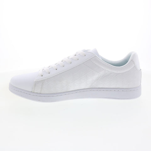 Lacoste Carnaby EVO 222 5 Mens White Leather Lifestyle Sneakers Shoes