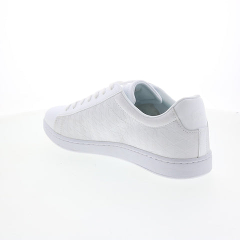 Lacoste Carnaby EVO 222 5 Mens White Leather Lifestyle Sneakers Shoes