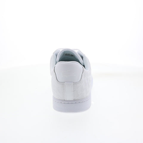Lacoste Carnaby EVO 222 5 Mens White Leather Lifestyle Sneakers Shoes