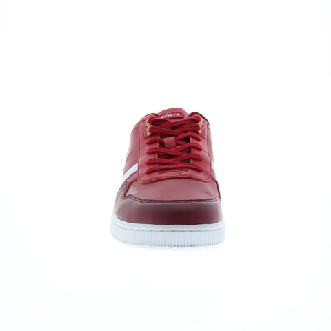 Lacoste T-Clip 222 11 7-44SMA011317K Mens Red Lifestyle Sneakers Shoes