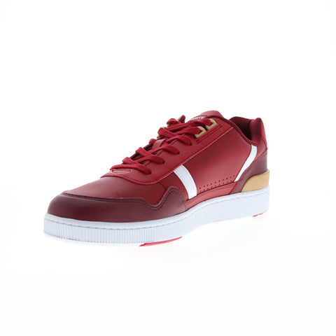 Lacoste T-Clip 222 11 7-44SMA011317K Mens Red Lifestyle Sneakers Shoes
