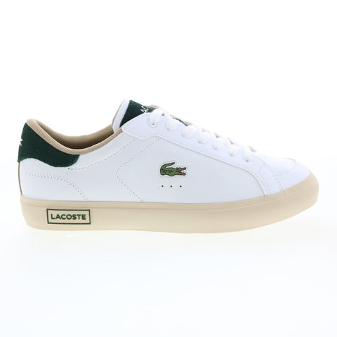 Lacoste Powercourt 222 6 7-44SMA01161R5 Mens White Lifestyle Sneakers Shoes