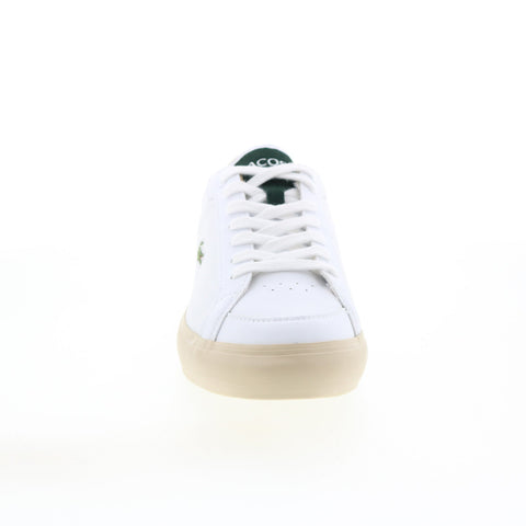 Lacoste Powercourt 222 6 7-44SMA01161R5 Mens White Lifestyle Sneakers Shoes