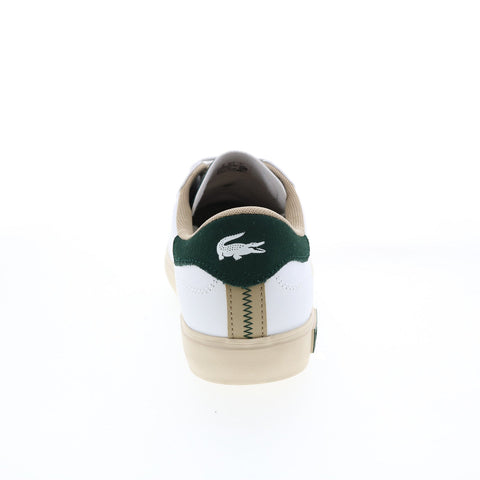 Lacoste Powercourt 222 6 7-44SMA01161R5 Mens White Lifestyle Sneakers Shoes