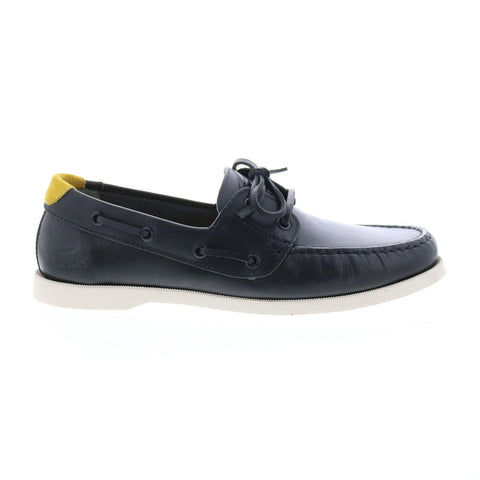 lacoste dress shoes Concours 15 SRM Driver Moccasin Loafer Fashion Shoe - Dark Bro Polyester and leather upper Lacoste Bayliss 118 1 U