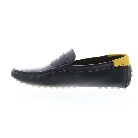 Lacoste Concours 123 1 CMA Mens Black Loafers & Slip Ons Moccasin Shoes
