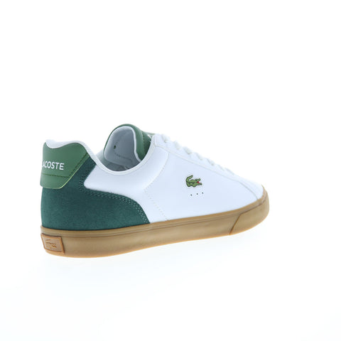 Lacoste Lerond Pro 123 4 CMA Mens White Leather Lifestyle Sneakers Shoes