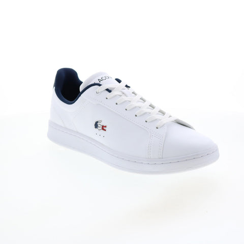 Lacoste Carnaby Pro Tri 7-45SMA0114407 Mens White Lifestyle Sneakers Shoes