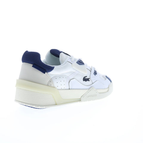 Lacoste LT 125 223 3 SMA Mens White Leather Lifestyle Sneakers Shoes
