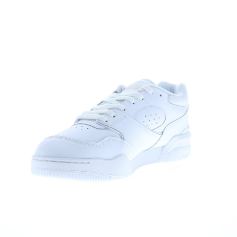 Lacoste Lineshot 223 4 SMA Mens White Leather Lifestyle Sneakers Shoes
