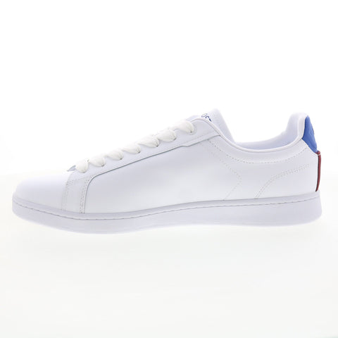 Lacoste Carnaby Pro 124 2 SMA Mens White Leather Lifestyle Sneakers Shoes