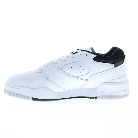 Lacoste Lineshot 124 2 SMA Mens White Leather Lifestyle Sneakers Shoes