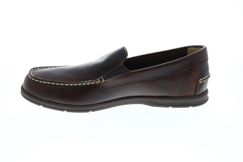 Sebago Litesides Mens Brown Leather Casual Dress Loafers Shoes
